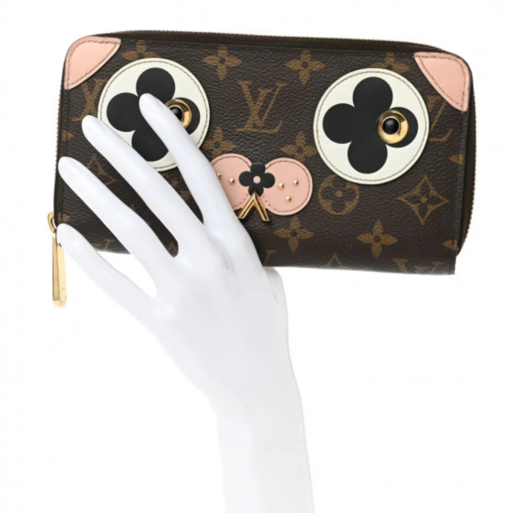 Louis Vuitton - Monogram Canvas Dog Zippy Coin Purse - Wallet | Brown